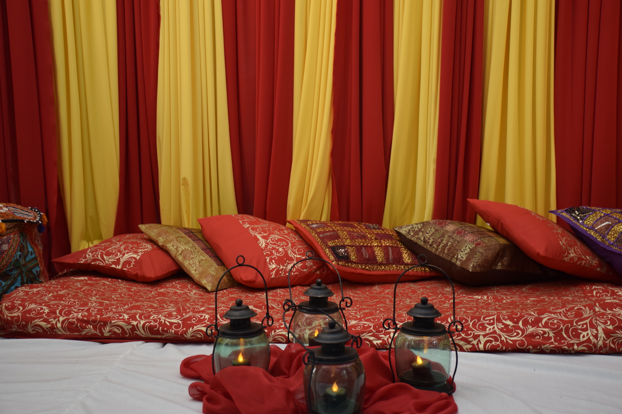 Various backdrops